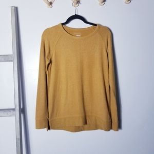 SONOMA GOLDEN YELLOW SOFT SWEATER SIZE SMALL